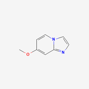 molecular formula C8H8N2O B589736 7-甲氧基咪唑并[1,2-a]吡啶 CAS No. 342613-71-2