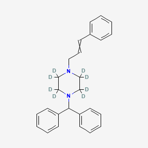 molecular formula C26H28N2 B589778 Cinnarizine D8 CAS No. 1185242-27-6