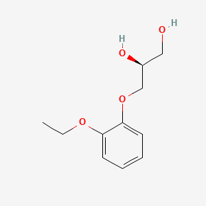 molecular formula C11H16O4 B589821 (S)-3-(2-Ethoxyphenoxy)propane-1,2-diol CAS No. 139004-02-7