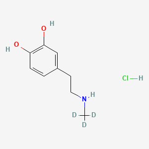molecular formula C9H14ClNO2 B589848 去氧肾上腺素 CAS No. 101905-96-8
