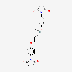 1,1'-[Pentane-1,4-diylbis(oxy-4,1-phenylene)]di(1H-pyrrole-2,5-dione)