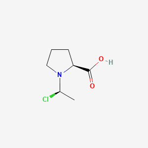 (S)-1-((R)-1-Chloroethyl)pyrrolidine-2-carboxylic acid