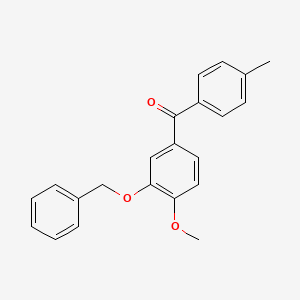 3-Benzyloxy-4-methoxy-4'-methylbenzophenone