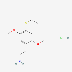 molecular formula C13H22ClNO2S B589930 2,5-Dimethoxy-4-(isopropylthio)phenethylamine hydrochloride CAS No. 868738-44-7