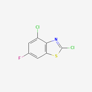 2,4-Dichloro-6-fluoro-1,3-benzothiazole