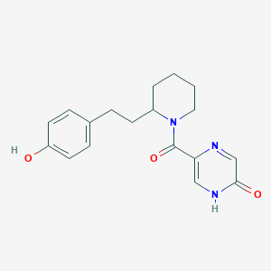 5-({2-[2-(4-hydroxyphenyl)ethyl]piperidin-1-yl}carbonyl)pyrazin-2-ol