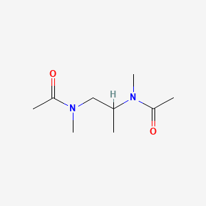 molecular formula C9H18N2O2 B589944 N,N'-1,2-Propanediylbis(N-methylacetamide) CAS No. 129880-80-4