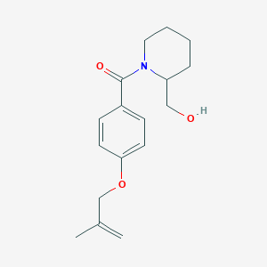 (1-{4-[(2-methylprop-2-en-1-yl)oxy]benzoyl}piperidin-2-yl)methanol