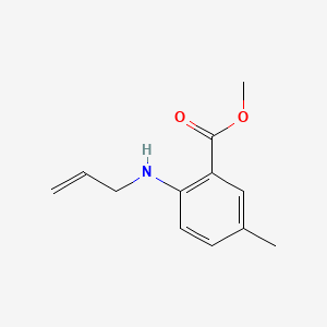 molecular formula C12H15NO2 B589959 Methyl 2-(allylamino)-5-methylbenzoate CAS No. 137105-15-8