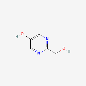 molecular formula C5H6N2O2 B589961 2-(Hydroxymethyl)pyrimidin-5-OL CAS No. 132260-00-5