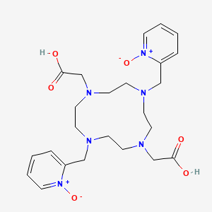 4,10-Bis[(1-oxido-2-pyridinyl)methyl]-1,4,7,10-tetraazacyclododecane-1,7-diacetic Acid