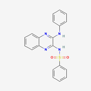 N-(3-anilinoquinoxalin-2-yl)benzenesulfonamide