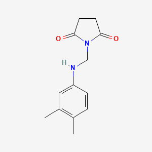 N-(3,4-Dimethylanilinomethyl)-succinimide