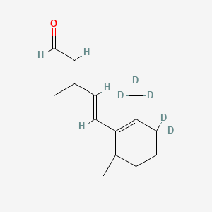 (7E,9E)-|A-Ionylidene-d5 Acetaldehyde