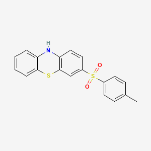 3-[(4-methylphenyl)sulfonyl]-10H-phenothiazine