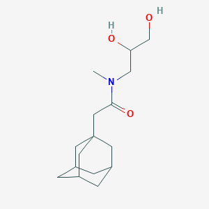 2-(1-adamantyl)-N-(2,3-dihydroxypropyl)-N-methylacetamide