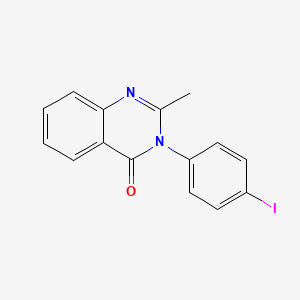 3-(4-iodophenyl)-2-methyl-4(3H)-quinazolinone