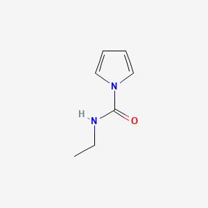 molecular formula C7H10N2O B590015 N-Ethyl-1H-pyrrole-1-carboxamide CAS No. 150079-67-7