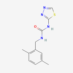 N-(2,5-dimethylbenzyl)-N'-1,3,4-thiadiazol-2-ylurea