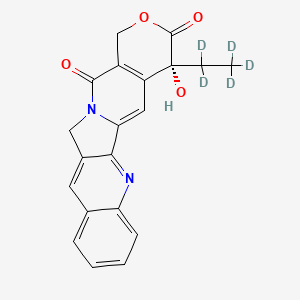 molecular formula C20H16N2O4 B590026 (R)-(-)-Camptothecin-d5 CAS No. 1329793-44-3