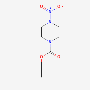 molecular formula C9H17N3O4 B590033 Tert-butyl 4-nitropiperazine-1-carboxylate CAS No. 1657030-78-8
