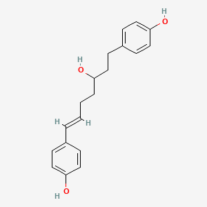 molecular formula C19H22O3 B590040 1,7-Bis(4-hydroxyphenyl)hept-6-en-3-ol CAS No. 1083195-05-4