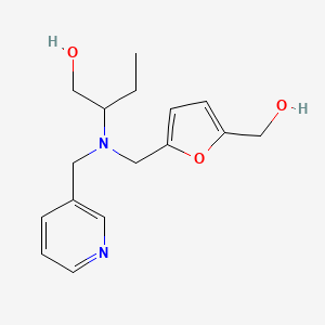 2-[{[5-(hydroxymethyl)-2-furyl]methyl}(pyridin-3-ylmethyl)amino]butan-1-ol