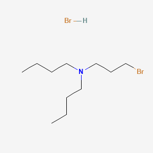 molecular formula C11H25Br2N B590048 N-(3-溴丙基)-N-丁基丁-1-胺氢溴酸盐 CAS No. 88805-95-2