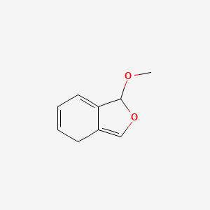 molecular formula C9H10O2 B590073 1-Methoxy-1,4-dihydro-2-benzofuran CAS No. 125903-20-0