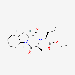 molecular formula C19H30N2O4 B590104 Perindopril Diketopiperazine CAS No. 129970-98-5