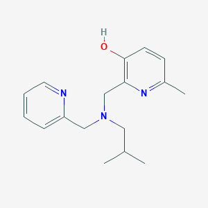 2-{[isobutyl(pyridin-2-ylmethyl)amino]methyl}-6-methylpyridin-3-ol