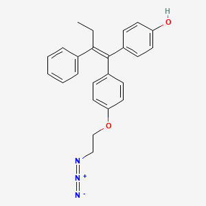 4-{(1Z)-1-[4-(2-Azidoethoxy)phenyl]-2-phenylbut-1-en-1-yl}phenol