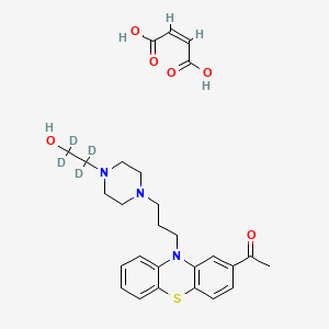 molecular formula C27H33N3O6S B590172 Acetophenazine-d4 Dimaleate CAS No. 1331636-00-0