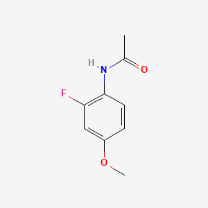 molecular formula C9H10FNO2 B590173 N-(2-Fluoro-4-methoxyphenyl)acetamide CAS No. 151414-49-2