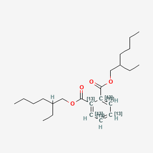 molecular formula C24H38O4 B590182 Bis(2-ethylhexyl) Phthalate-13C6 CAS No. 1675732-80-5
