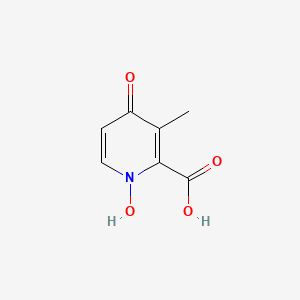 2-Carboxy-4-hydroxy-3-methylpyridine 1-oxide