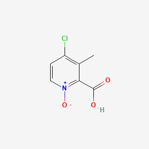 4-Chloro-3-methyl-2-picolinic Acid 1-Oxide