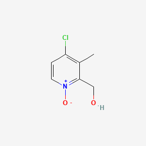 4-Chloro-3-methyl-2-pyridinemethanol 1-Oxide