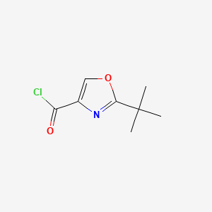 2-tert-Butyl-1,3-oxazole-4-carbonyl chloride