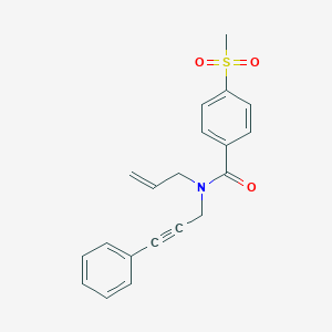 N-allyl-4-(methylsulfonyl)-N-(3-phenylprop-2-yn-1-yl)benzamide