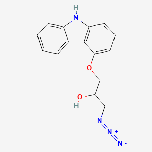 1-Azido-3-[(9H-carbazol-4-yl)oxy]propan-2-ol