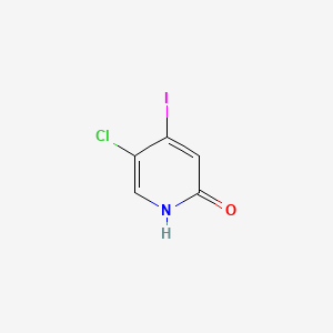 molecular formula C5H3ClINO B590230 5-Chloro-2-hydroxy-4-iodopyridine CAS No. 1125410-07-2