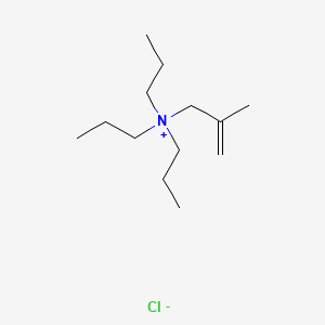 molecular formula C13H28ClN B590231 2-Methyl-N,N,N-tripropylprop-2-en-1-aminium chloride CAS No. 62721-65-7