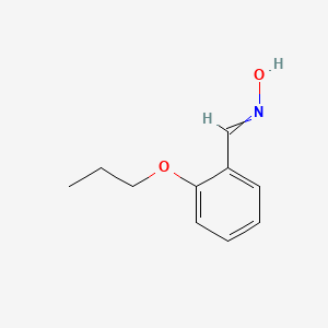 molecular formula C10H13NO2 B590236 N-[(2-Propoxyphenyl)methylidene]hydroxylamine CAS No. 154238-43-4