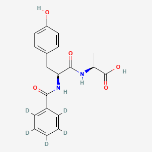 N-(N-Benzoyl-L-tyrosyl)-L-alanine-d5