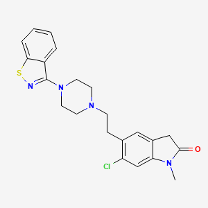 molecular formula C22H23ClN4OS B590259 N-甲基齐拉西酮 CAS No. 774595-88-9