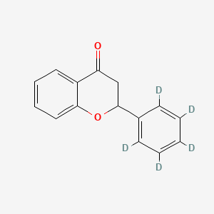 molecular formula C15H12O2 B590270 Flavanone-d5 CAS No. 146196-91-0