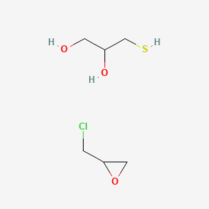 2-(Chloromethyl)oxirane;3-sulfanylpropane-1,2-diol