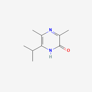 molecular formula C9H14N2O B590302 6-Isopropyl-3,5-dimethylpyrazin-2(1H)-one CAS No. 138528-41-3