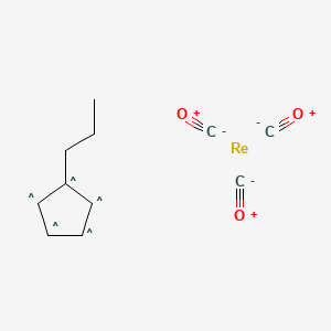 molecular formula C11H11O3Re B590305 环戊二烯基三羰基碘铼 CAS No. 126250-68-8